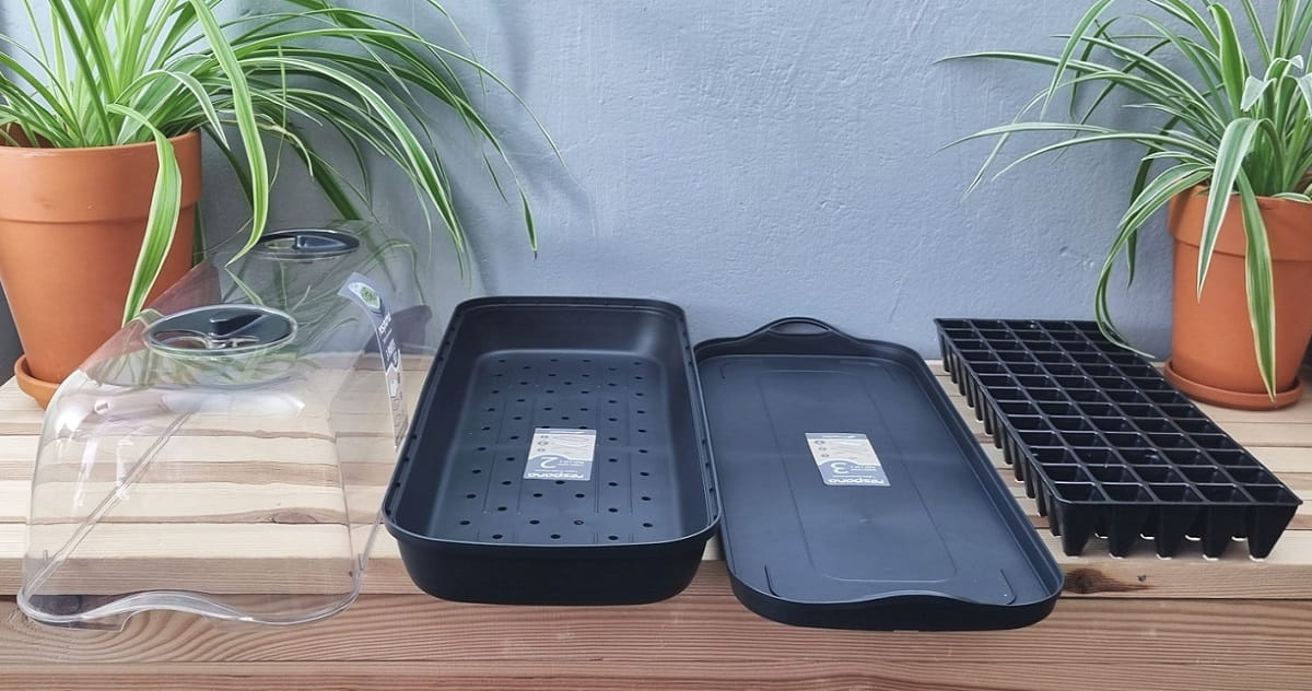 Miniszklarenka Respana Plus Długa + wielodoniczka HORTI-65 Marka inna