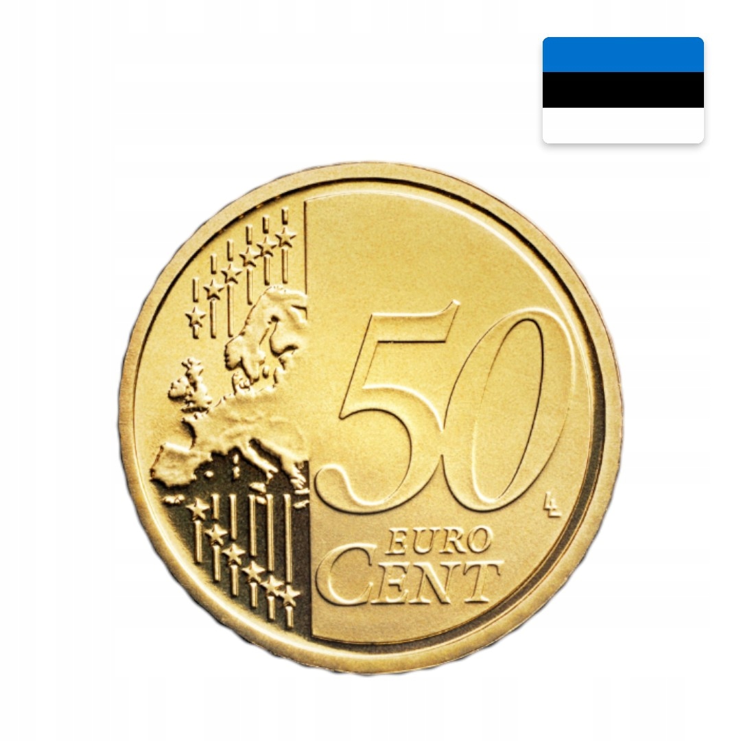 Moneta – Estonia – 50 eurocentów – 2011 – UNC