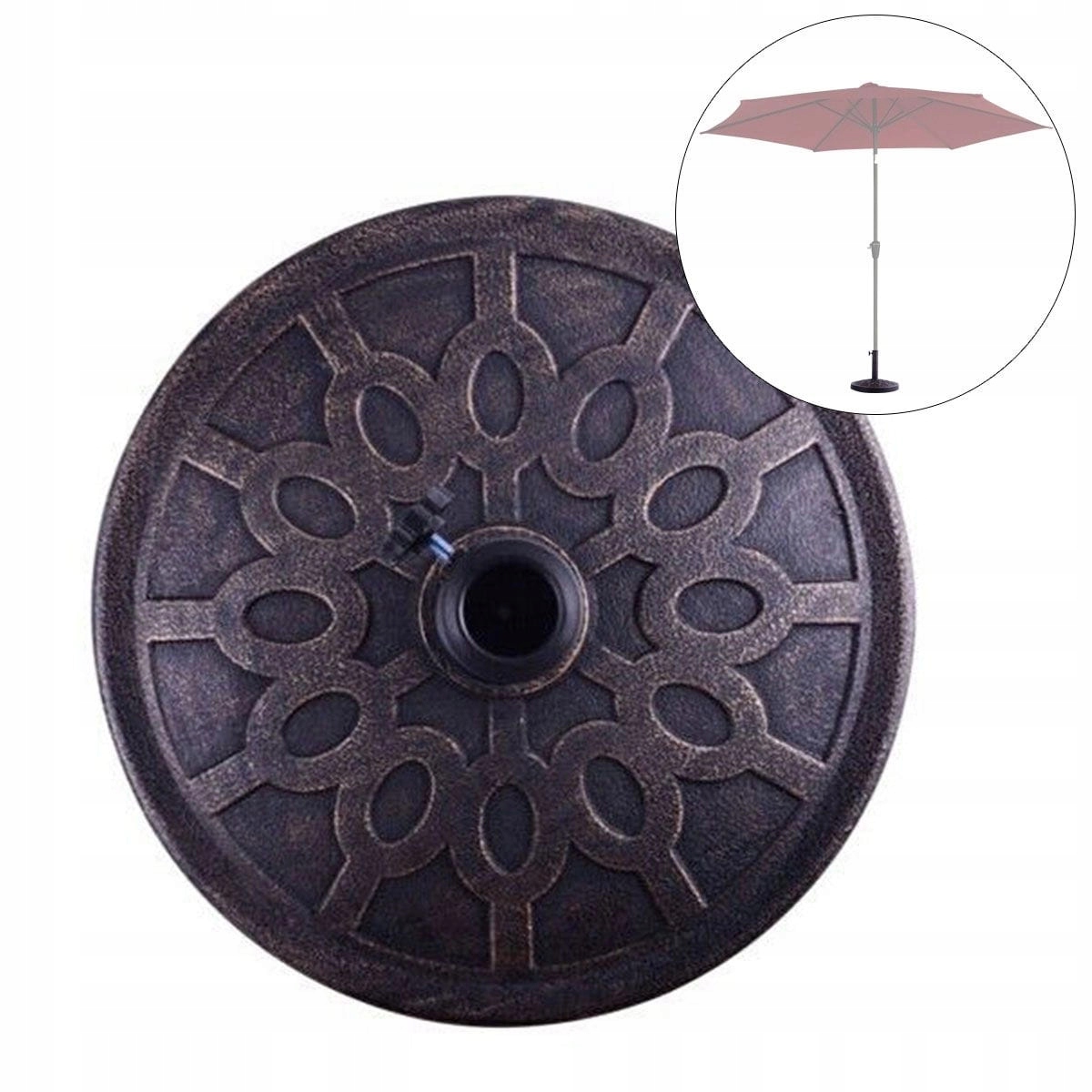 Podstawa do parasoli Φ38mm lub Φ48mm Producent Costway