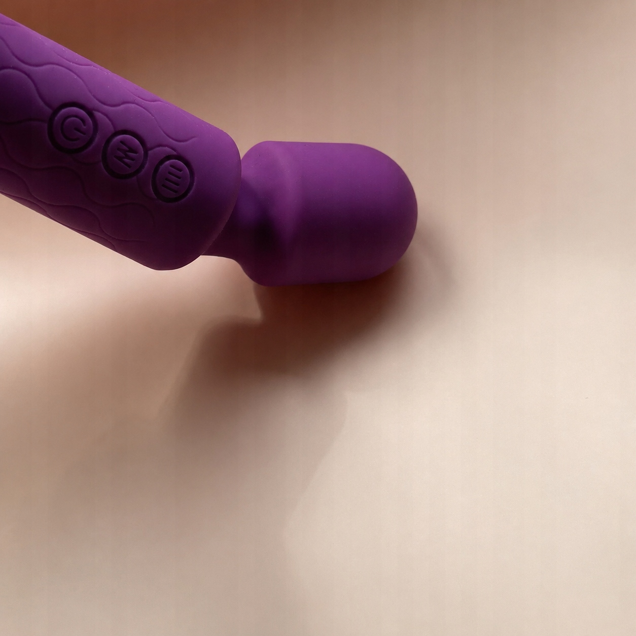 Wibrator Magic Wand Damski Mikrofon Masażer Łechtaczki 20 Trybów USB Mocny – Fioletowy