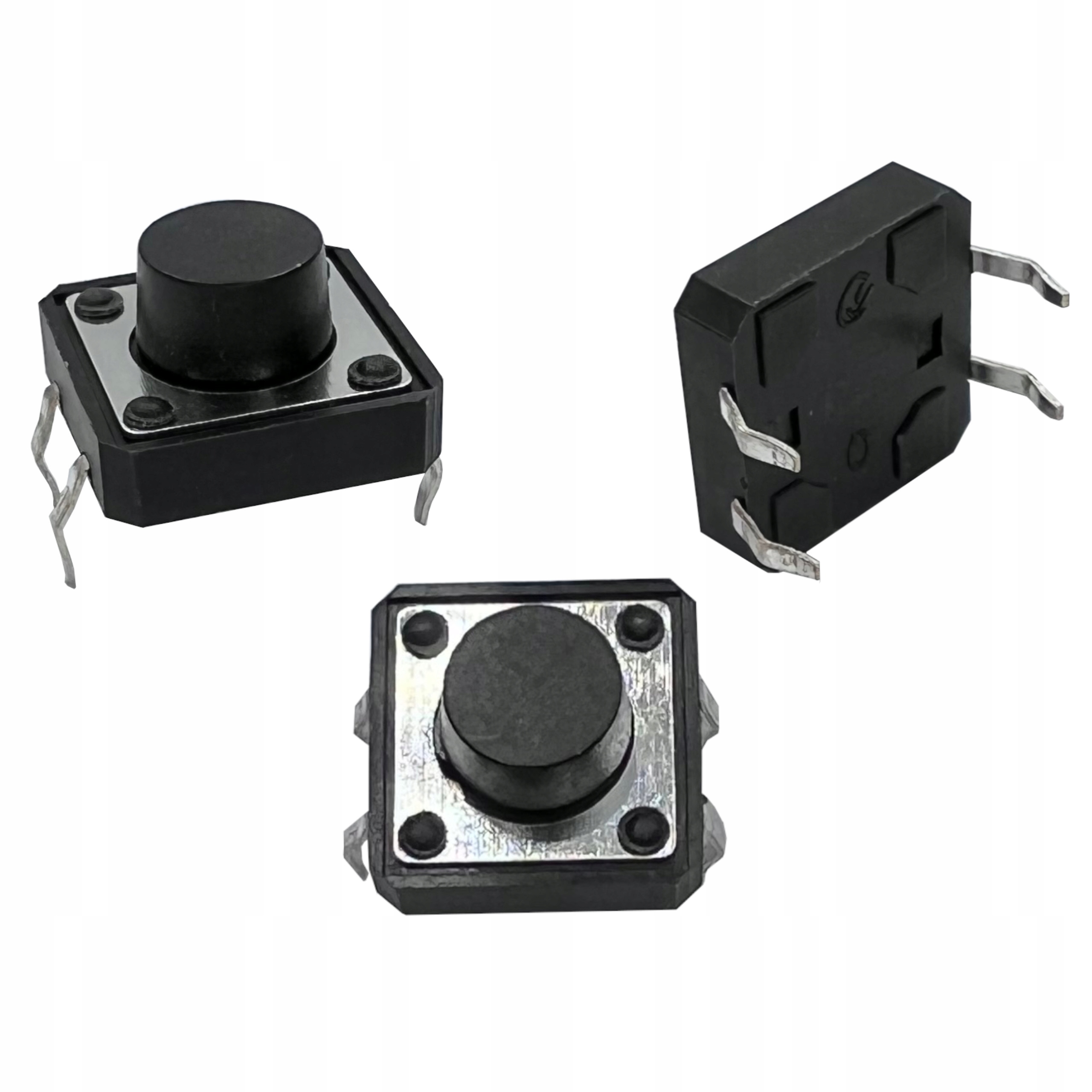 mikro switch przycisk 12x12 4 pin 4,5,6,7,10 mm WL
