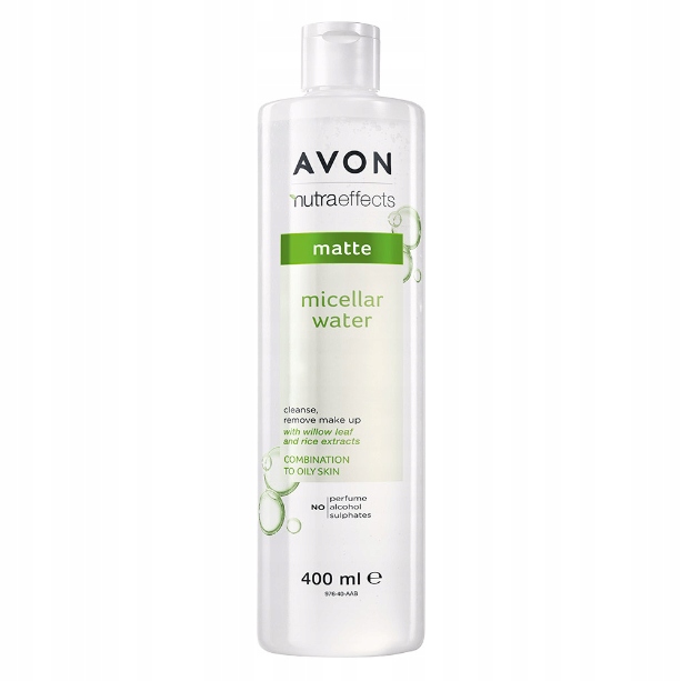 AVON Nutra Effects Zmatňujúca micelárna voda 400 ml