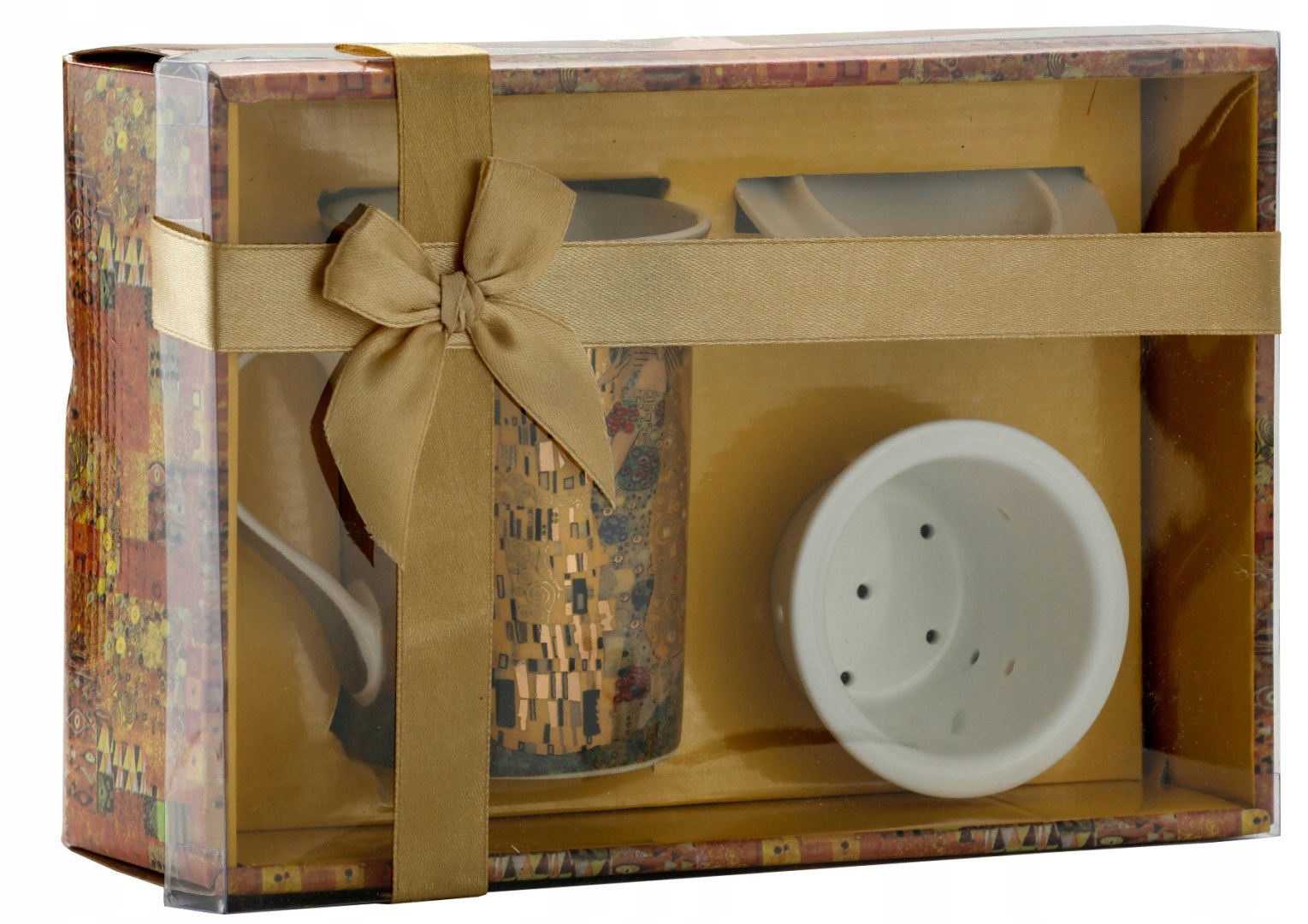 

Kubek zaparzacz sitko Klimt pocałunek upominek