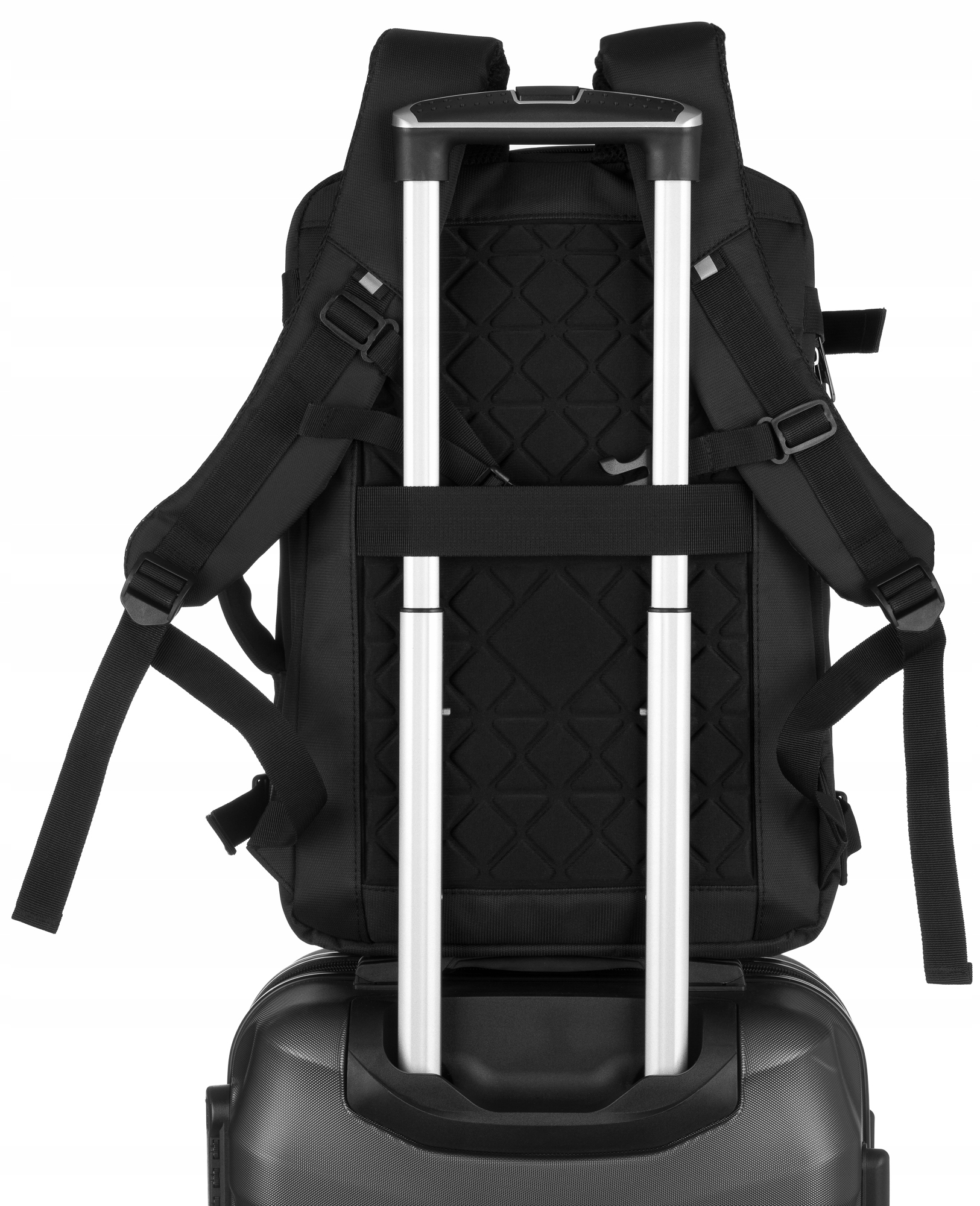 PETERSON pojemny plecak podróżny bagaż WIZZAIR kabinówka Model PTN PL-FK01-5019 BLA