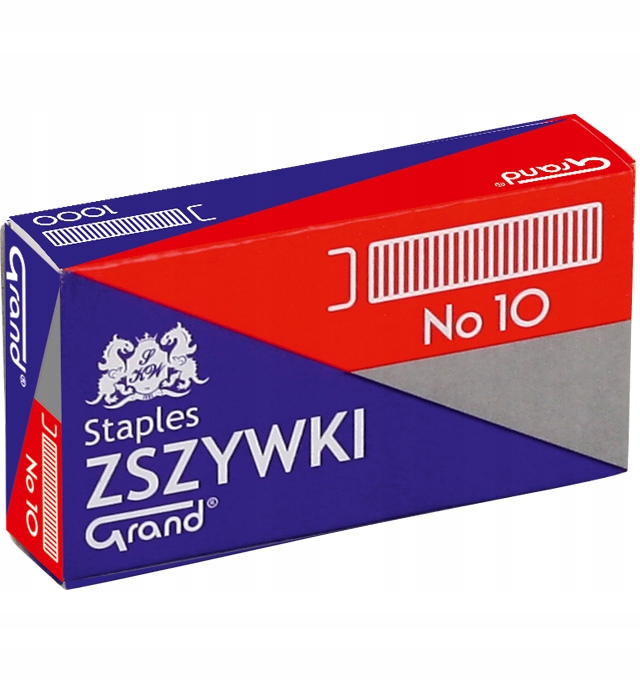 

Zszywki małe no 10 mini Grand 110-1389 (1000 szt.)