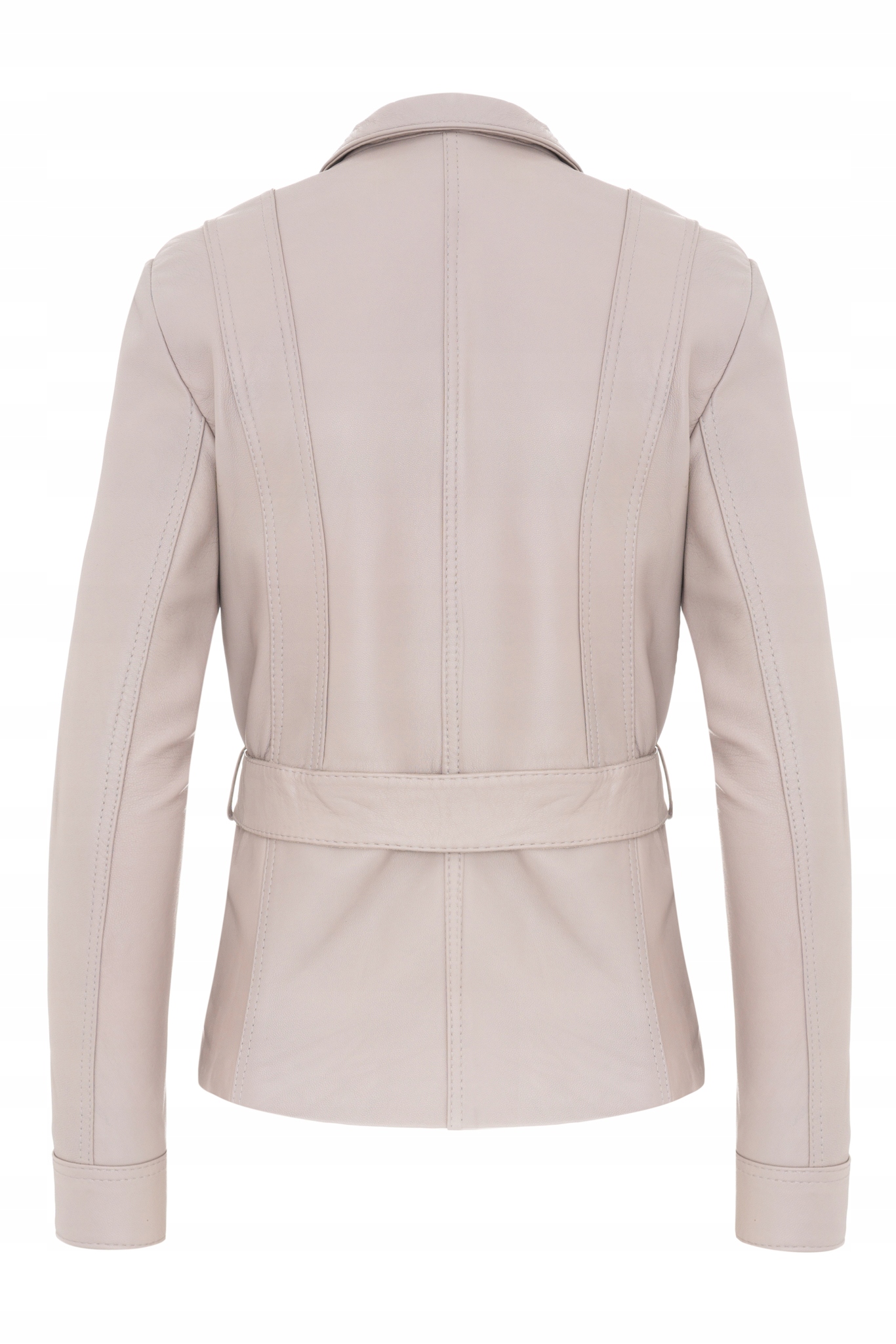 Szara KURTKA SKÓRZANA damska na zamek KAD-31 XL 42 Kod producenta KAD-31