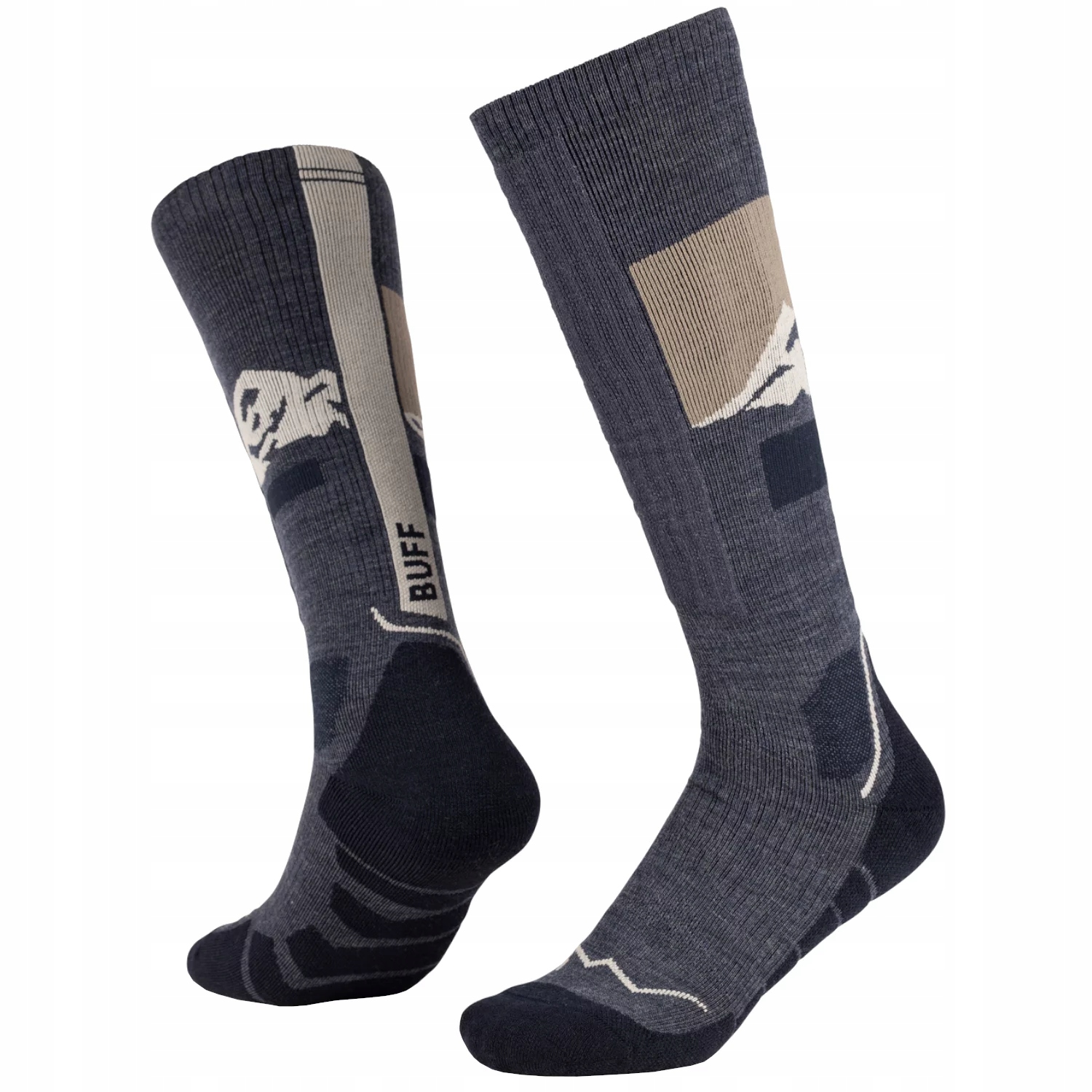 Buff Merino Heavyweight Over The Calf Socks 138872779