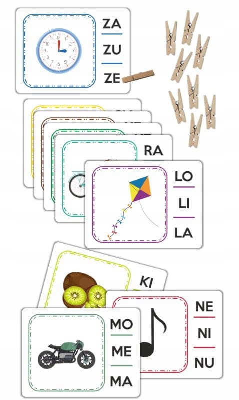 

Klamerkowe zadania "Pierwsza sylaba"