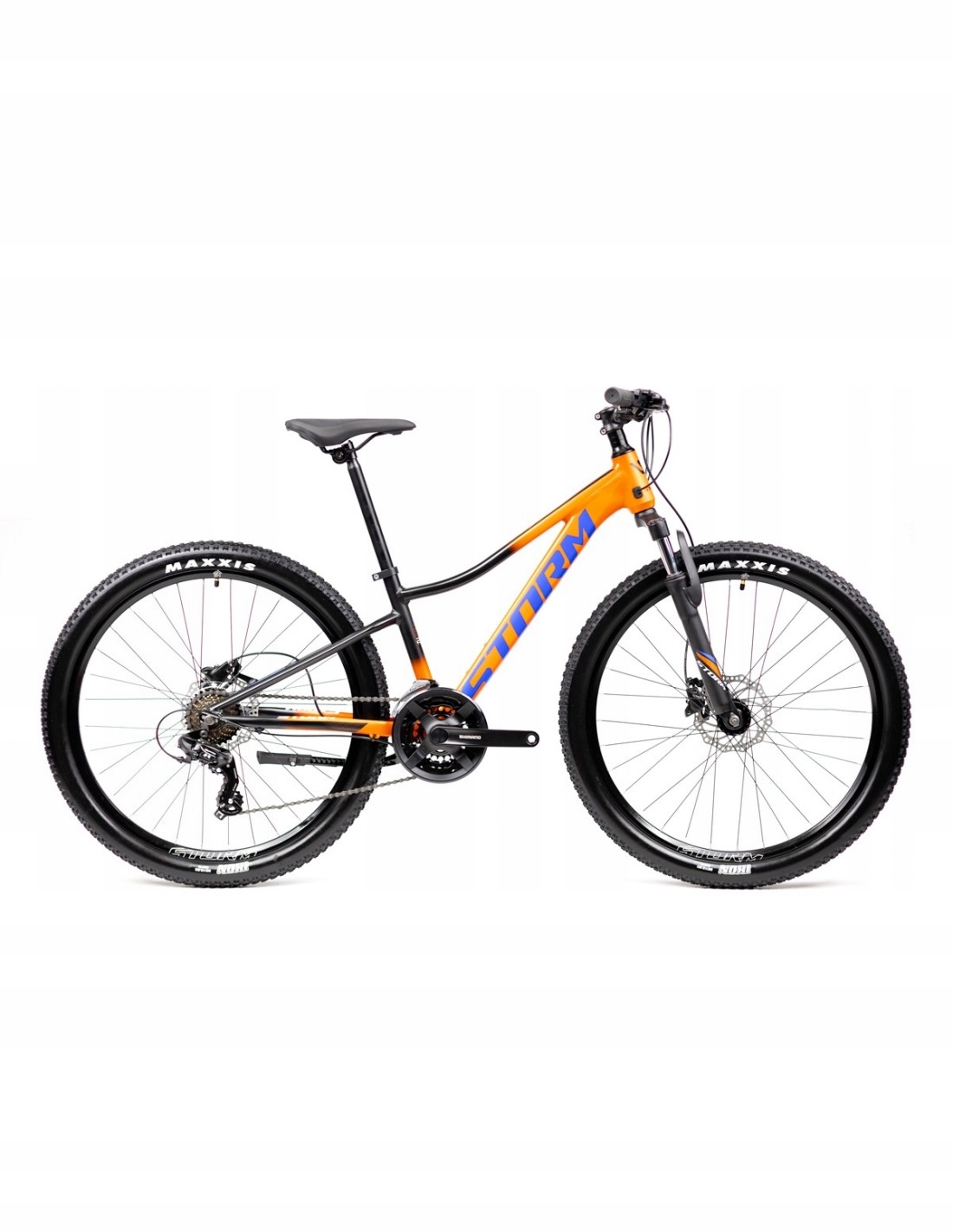 Rower Storm Racer 26 2HD hydraulika pomarańczowy/czarny matt 13