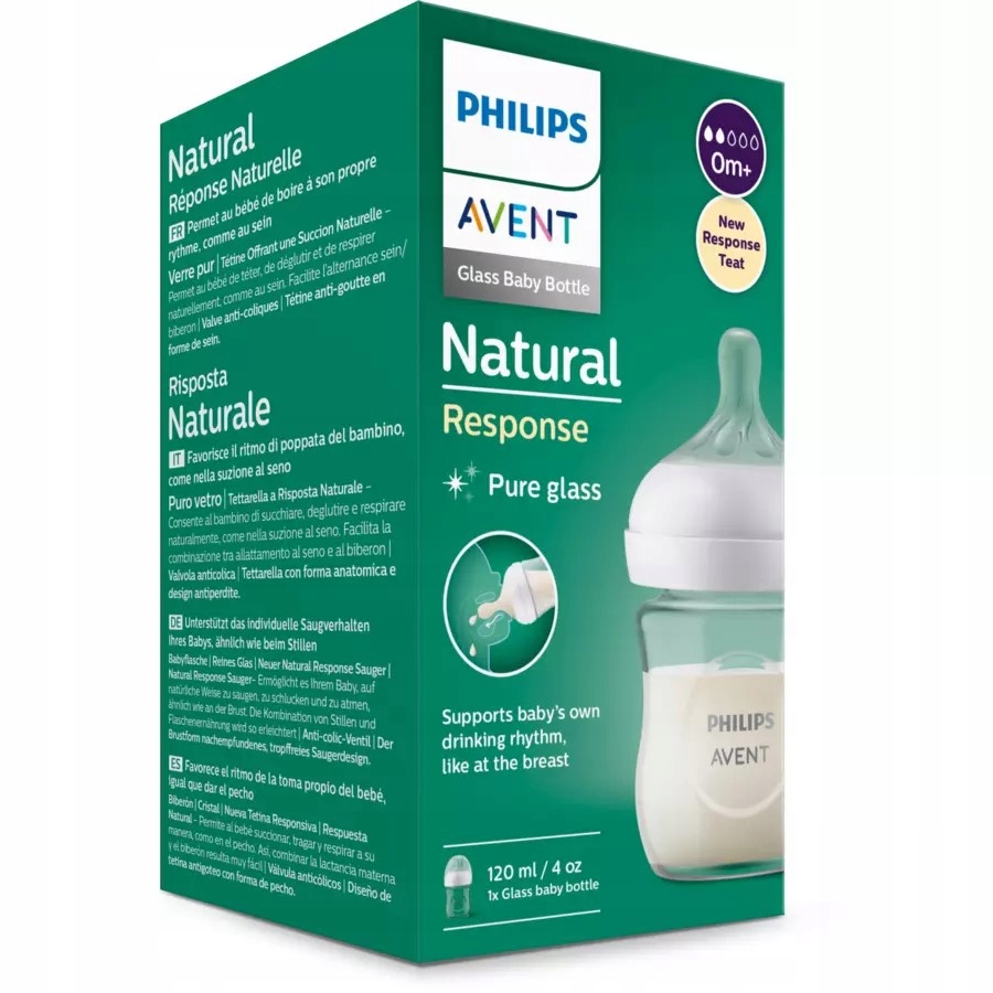 PHILIPS AVENT Szklana Butelka 120 ml BPA Free — miniatura 13