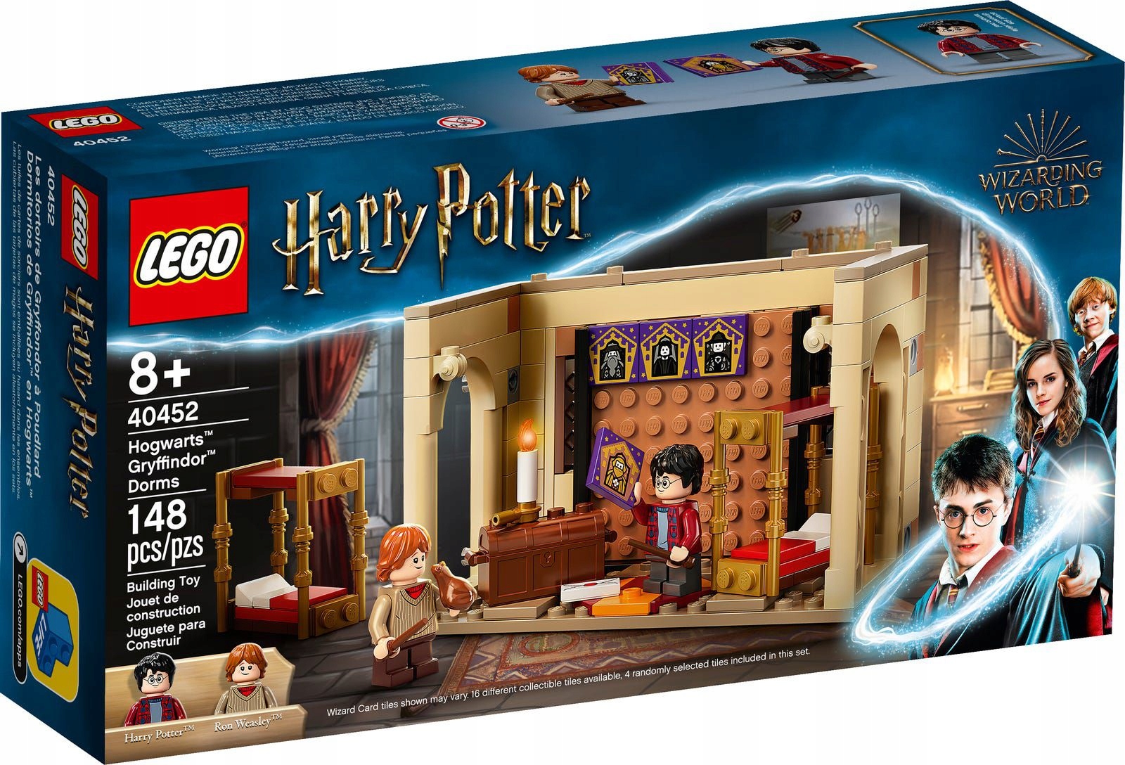 Lego Harry Potter 40452 Dormitoria Gryffindoru w Hogwarcie
