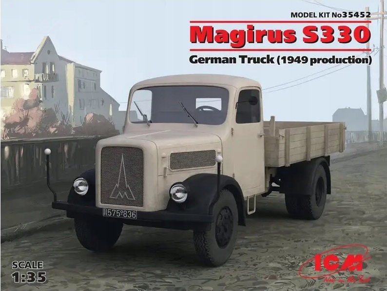Magirus S330 German Truck 1949 výroba 1:35
