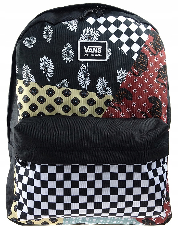 

Plecak Vans szkolny Backpack ZL71 kwiaty kratka