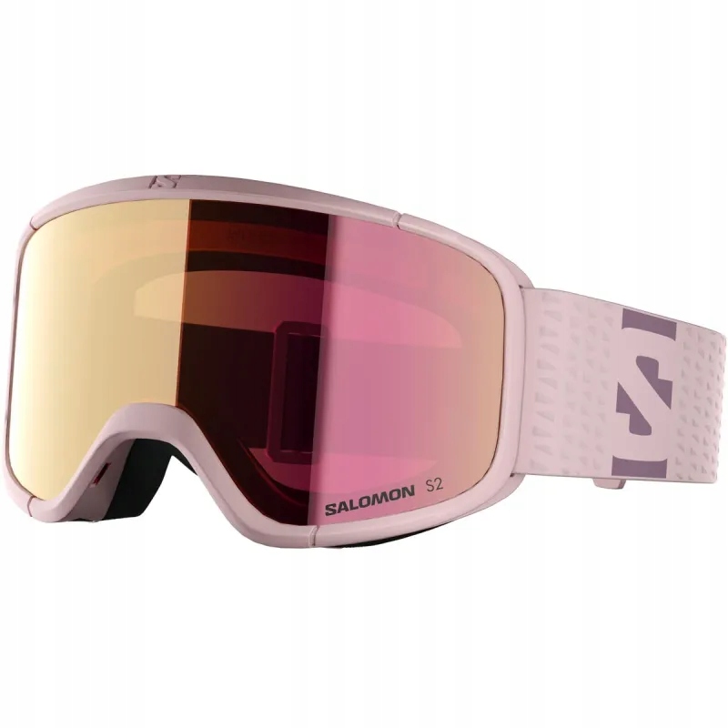 Gogle Narciarskie Damskie Salomon Aksium 2.0 S Heavenly Pink Ruby S2 479094