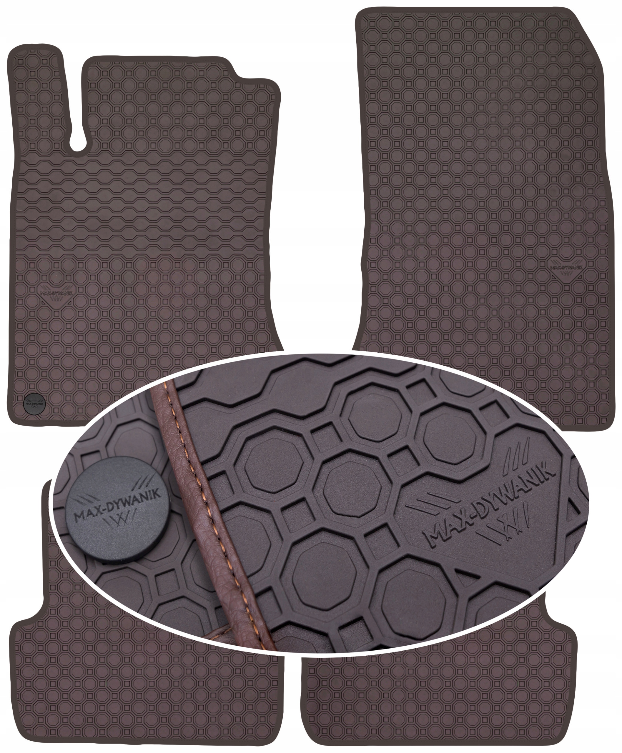 Mercedes B-Klasa W246 11-18 Koberce Hnedé