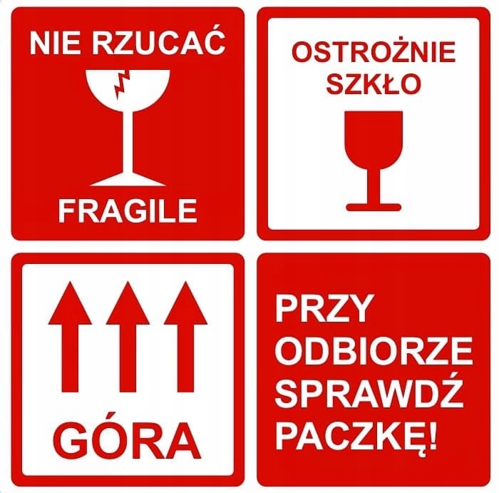 

Etykiety Klejące Kurierskie Naklejki Na Paczke 100
