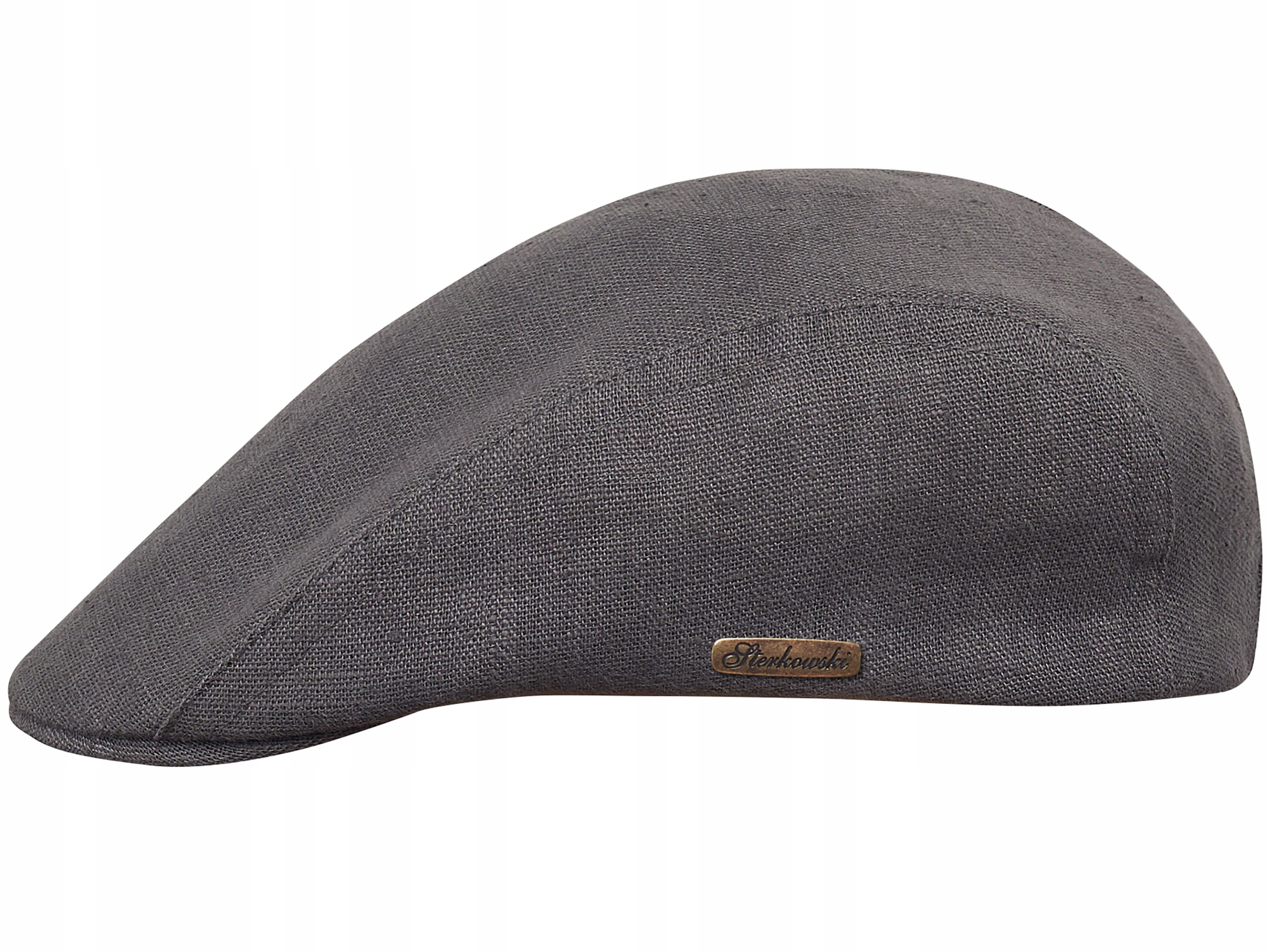 

Lekka Wakacyjna Czapka Kaszkiet Lniany Szary 57 CM