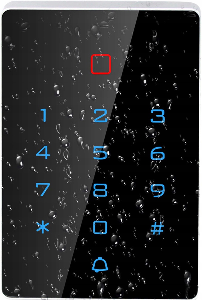 Zamek kodowy szyfrowy wodoodporny + czytnik RFID - Bezpieczeństwo 24/7 Szerokość (cm) Inna szerokość