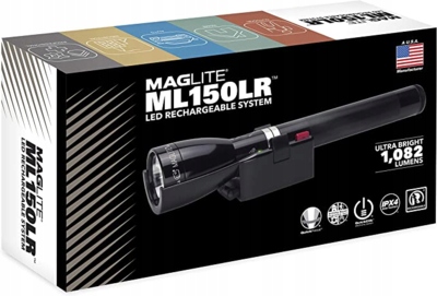 Taktická svítilna Maglite ML150LR Akumulátorová stojan 1082 lm 79 h