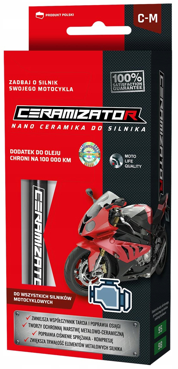 

Ceramizator C-M Nano Ochrona Do Silników Motocykli