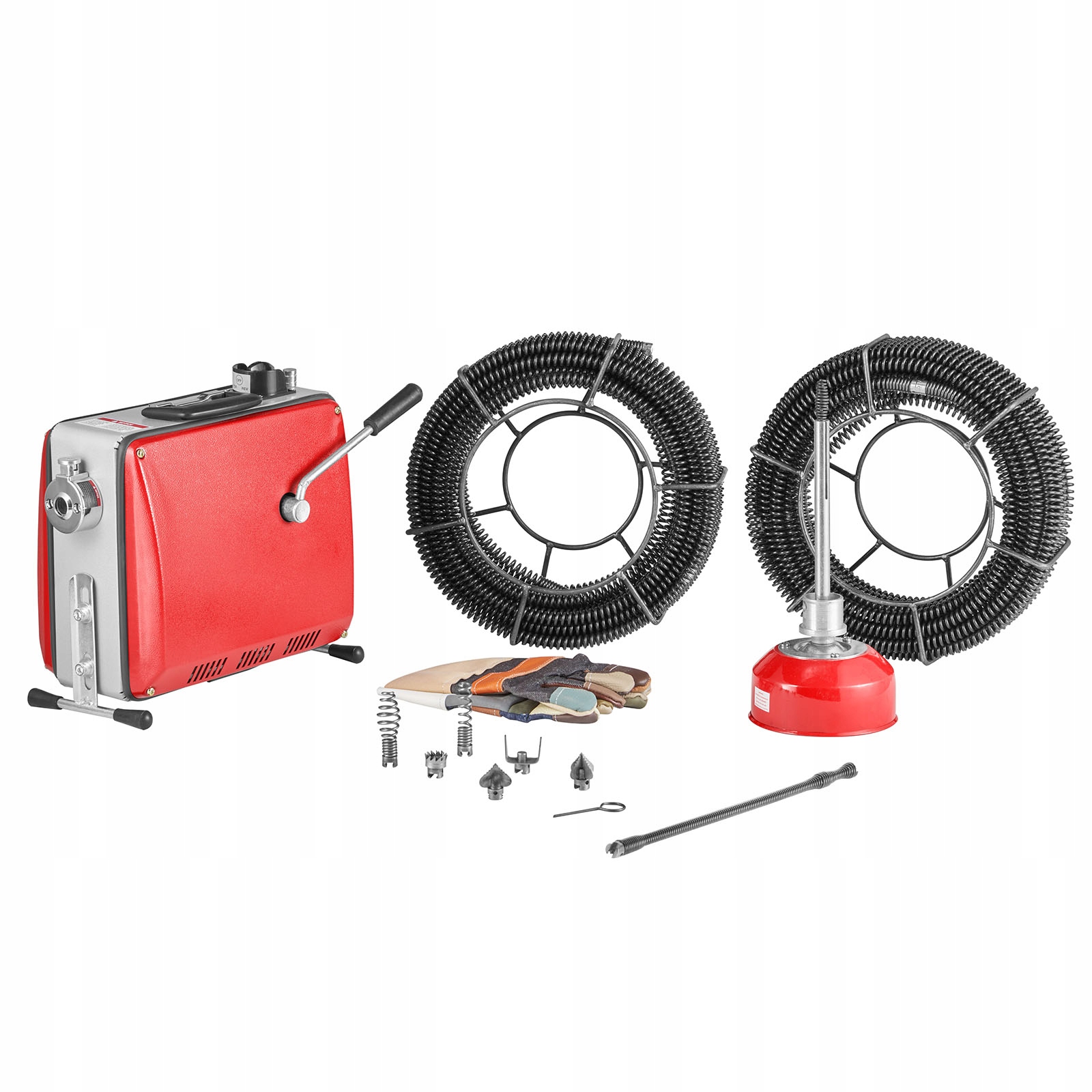 Maszyna Do Czyszczenia Rur 500W Z Linki Sprężynow Do Rur O Średnicy 5–11CM