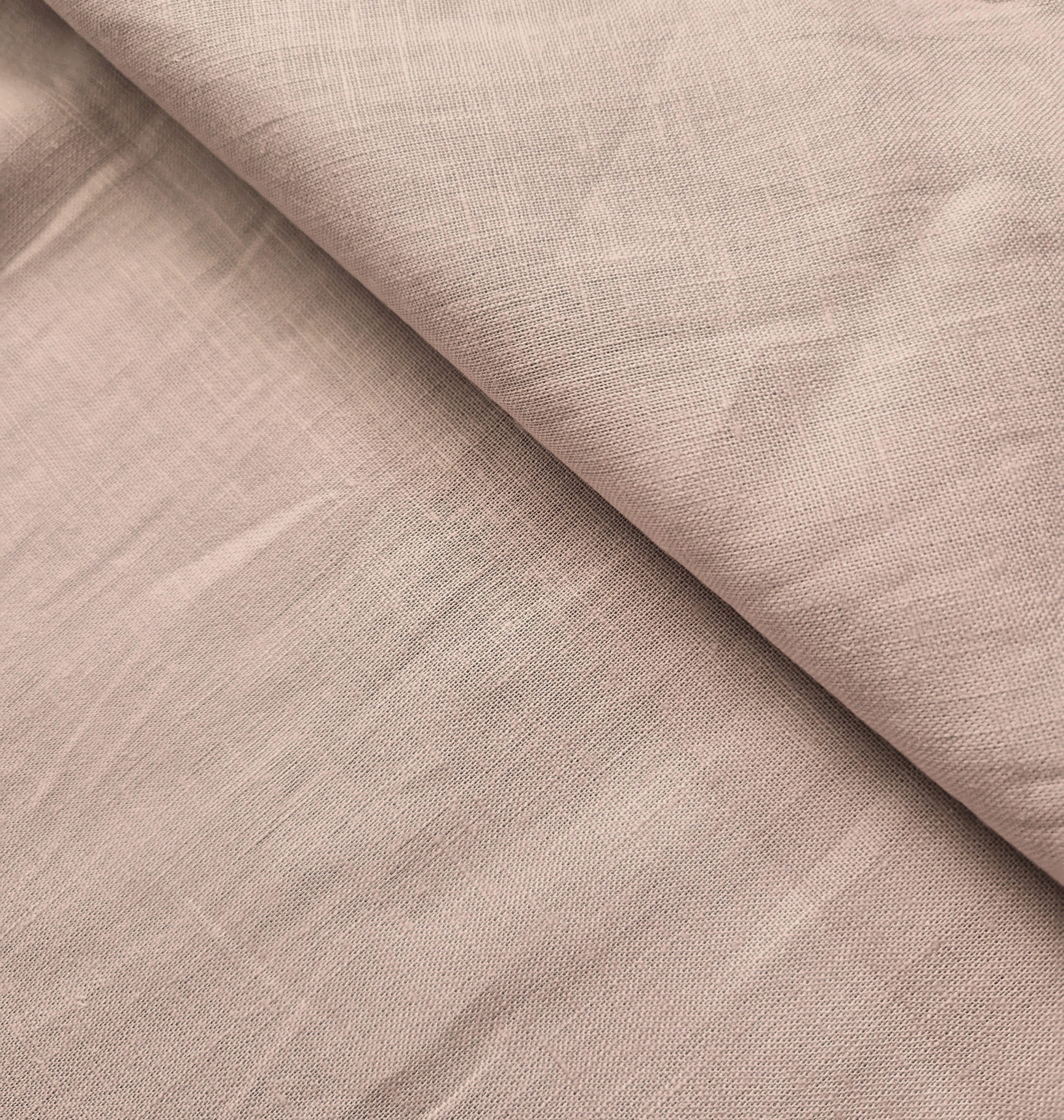 Tkanina Len z wiskozą 135 cm 185g/m2 róż