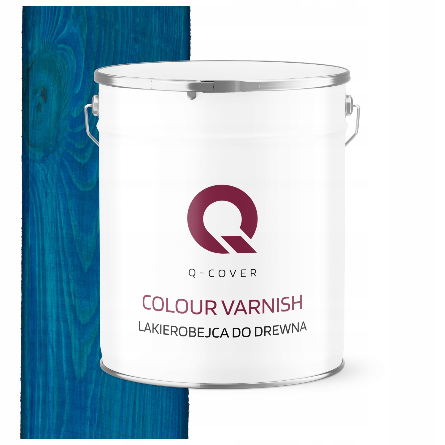 Lakovač Na Dřevo 3V1 Modrý Extra Lazura Barvy Satén 5 L Ochranný