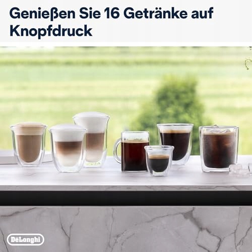 DE'LONGHI Rivelia Ekspres Ciśnieniowy LatteCrema 16 Napojów Kawa Mleko — miniatura 6