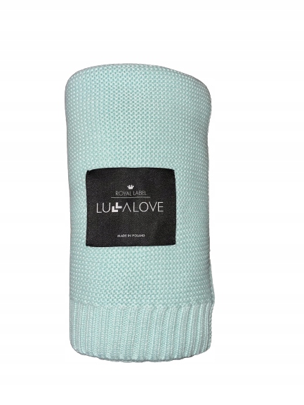 Bambusowy kocyk Delicious Mint 120x100cm Lullalove