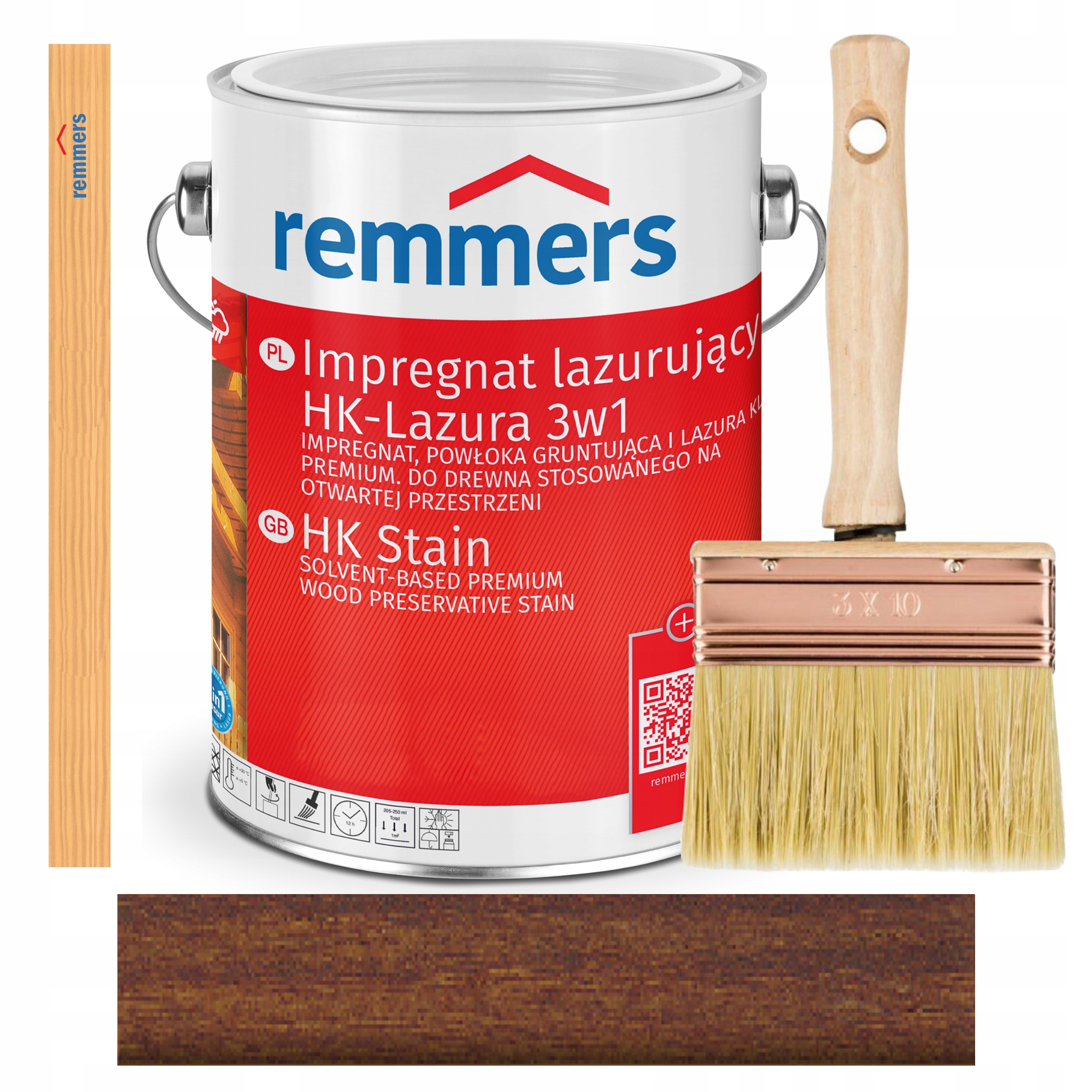 

Remmers impregnat do drewna HK-Lasur 5L Kasztan