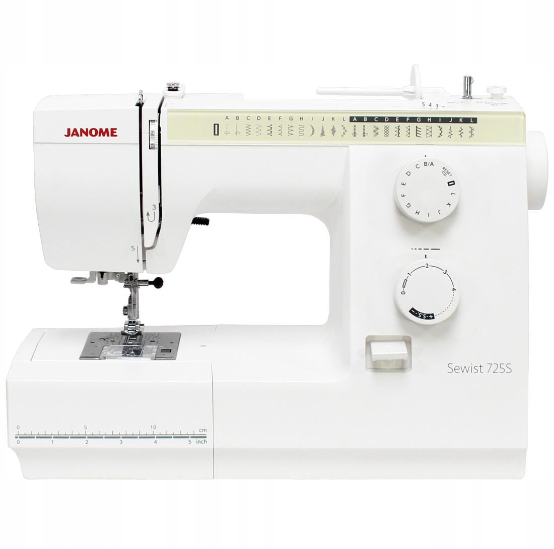 Janome 725S domowa mechaniczna maszyna do szycia 23 ściegi