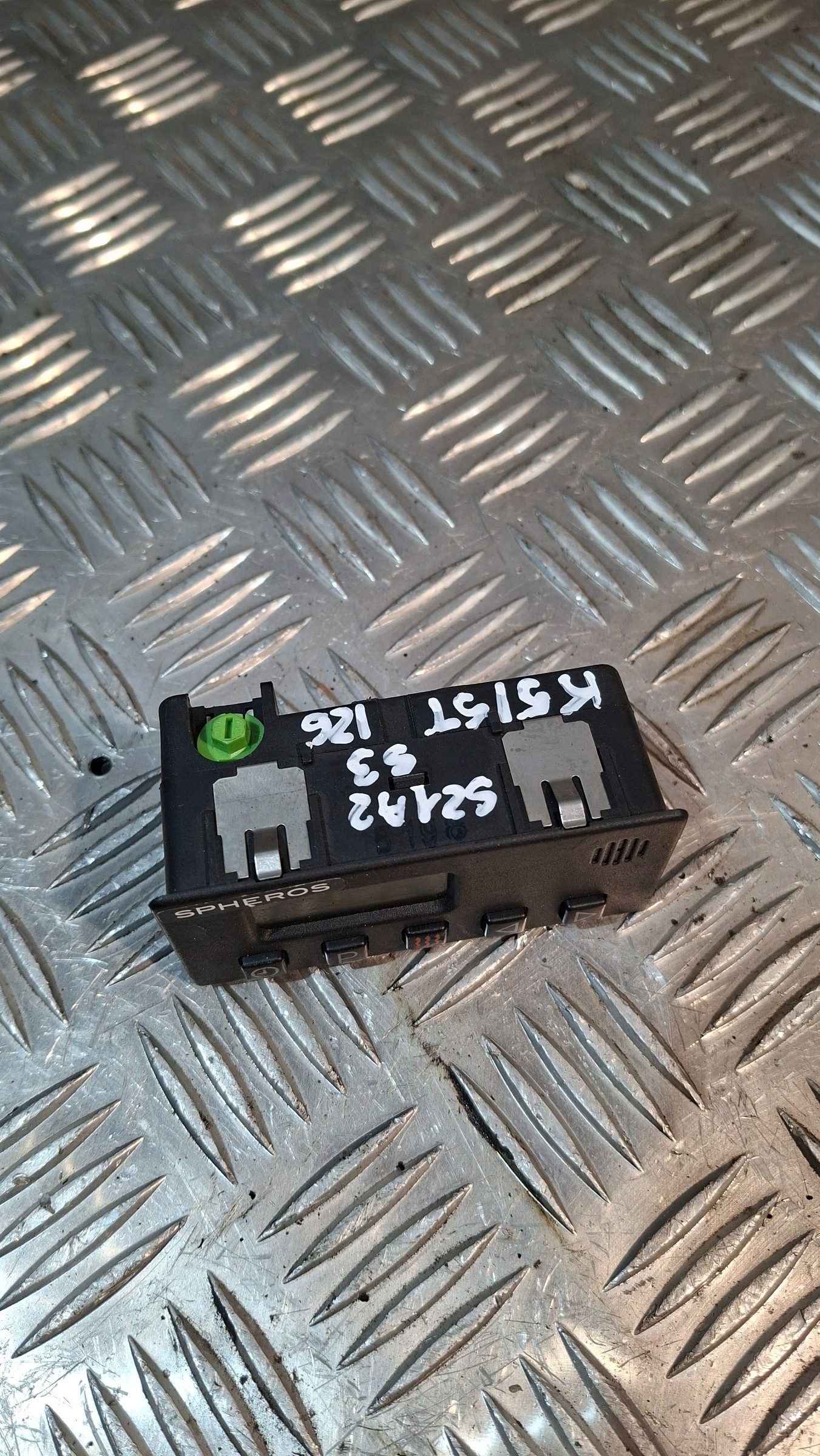 control unit PANEL WEBASTO 8EU007627-02