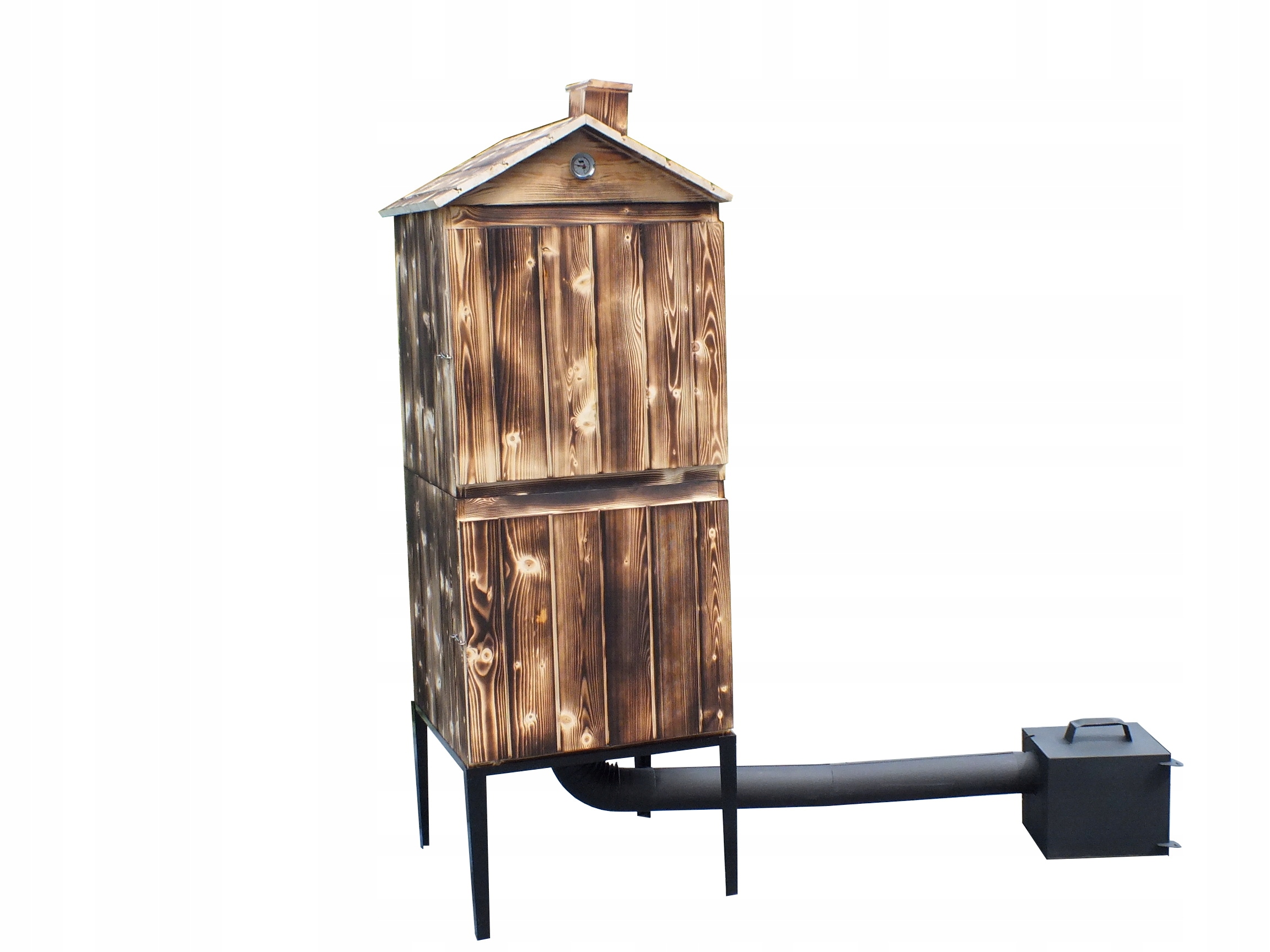 WĘDZARNIA OGRODOWA DREWNIANA DUŻA KOMORA XXXL