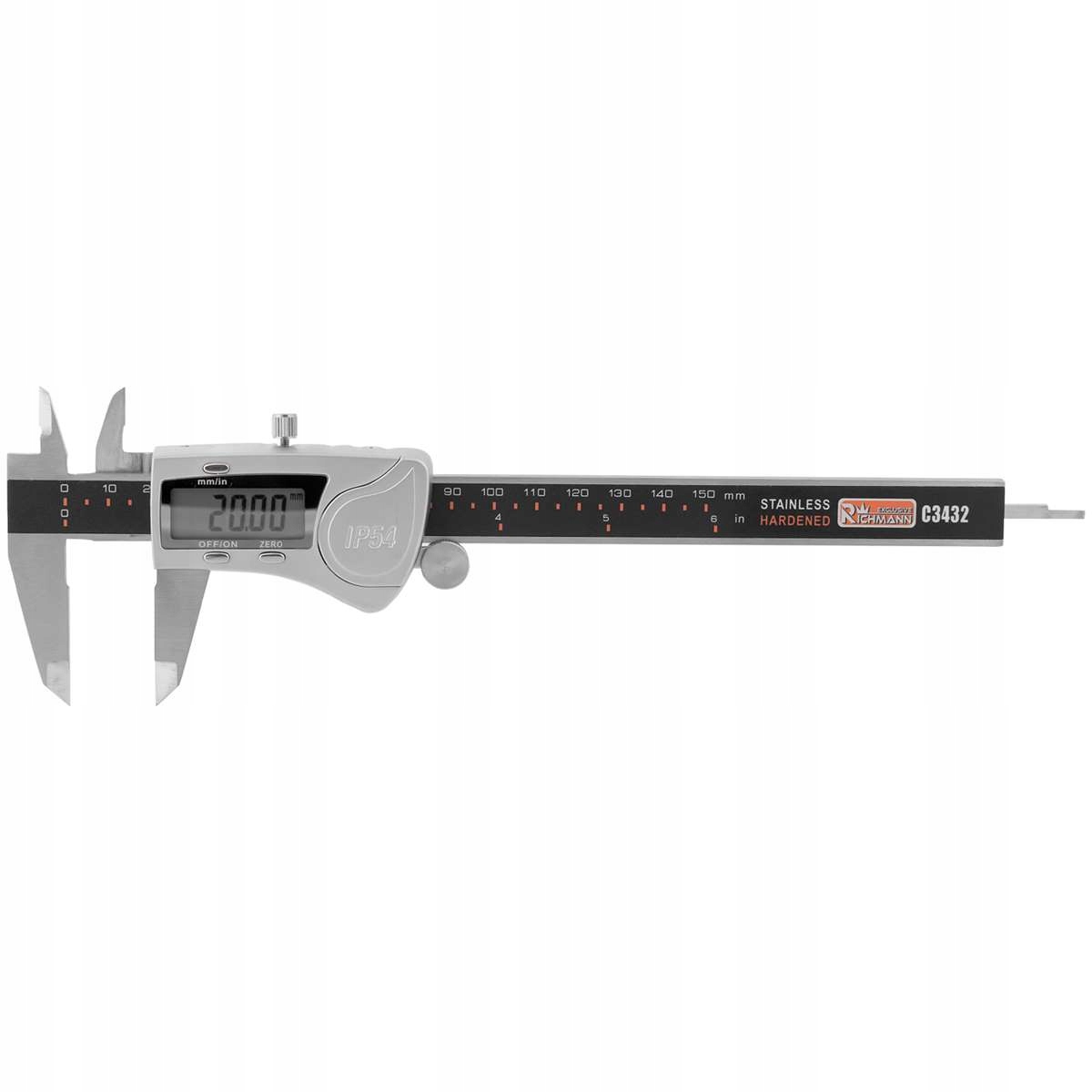 Elektronické Posuvné Měřítko Exclusive 150MM IP54 Ce Richmann C3432
