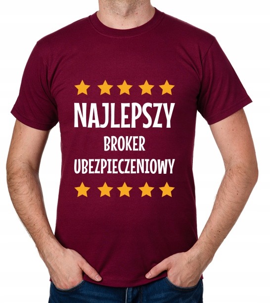 

koszulka Najlepszy Broker Ubezpieczeniowy prezent