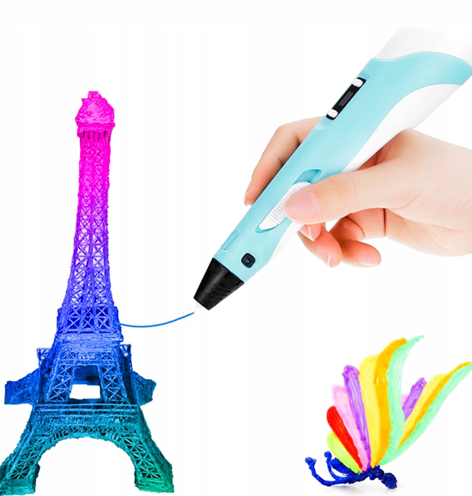 

Długopis 3D Pen 2 Niebieski Wkłady Kolorowe