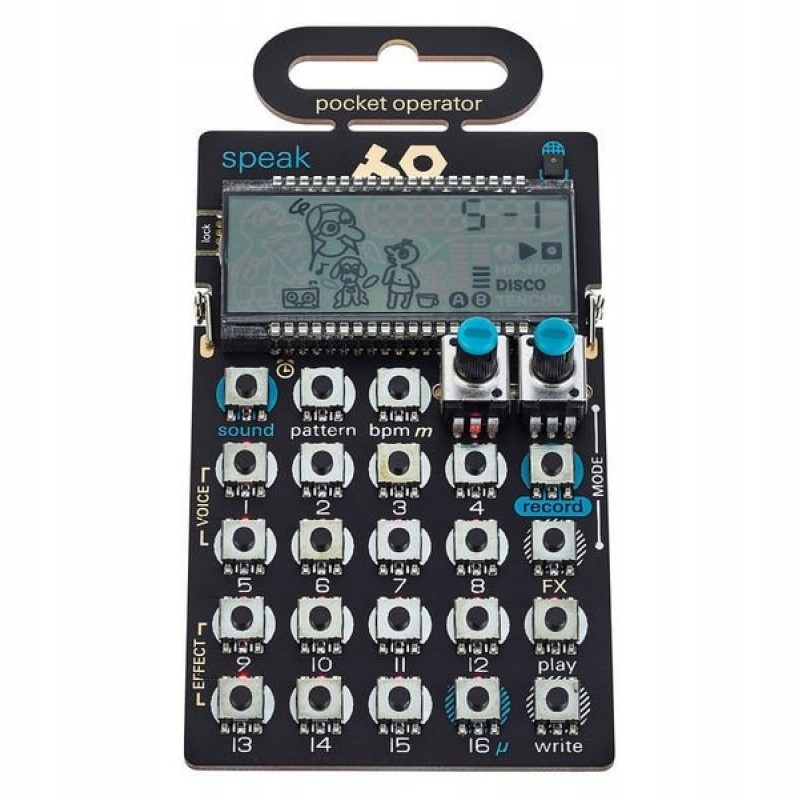 Teenage Engineering PO-35 Speak syntezator kieszon