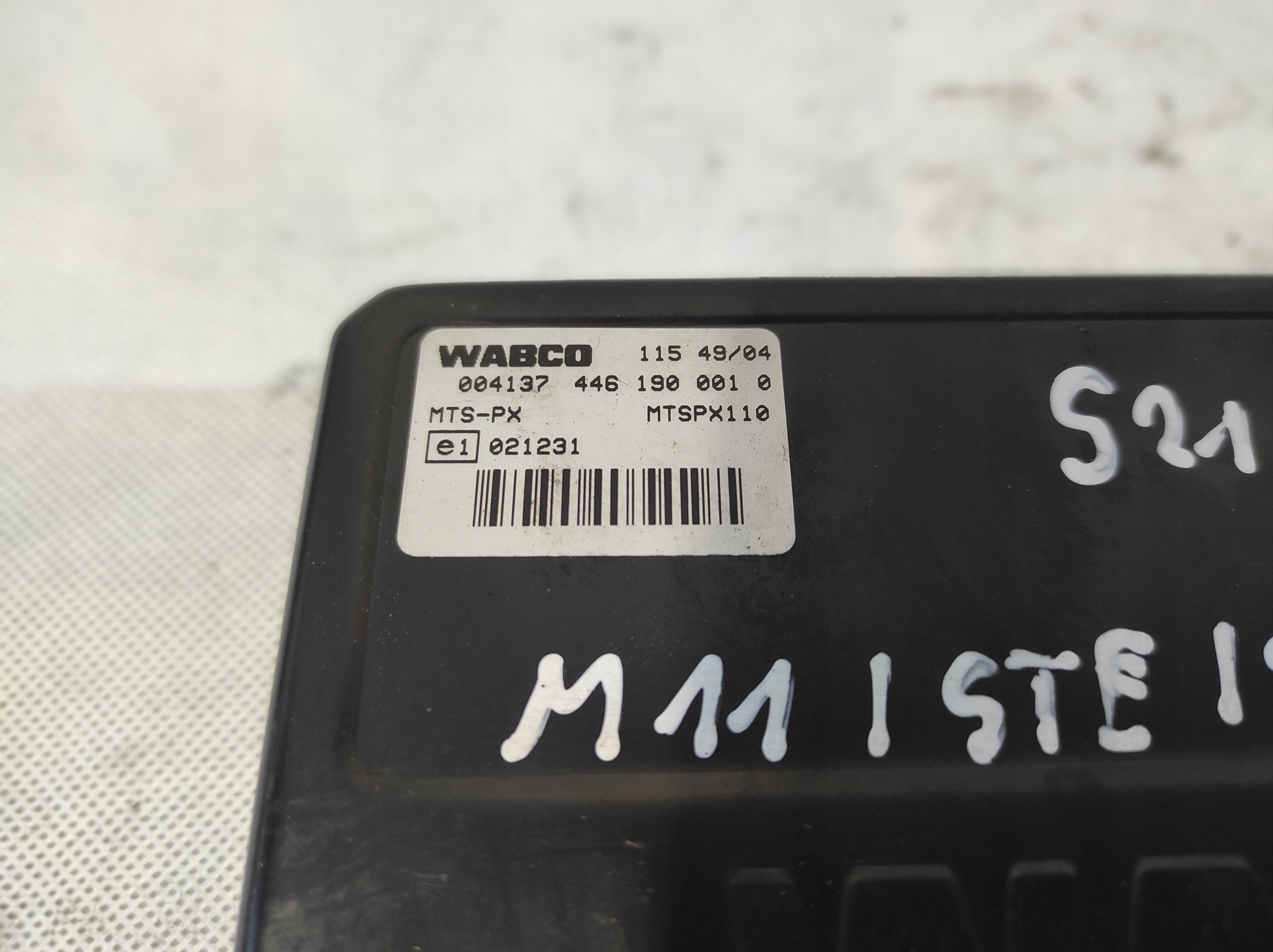 control unit module WABCO 446 190 001 0 004137