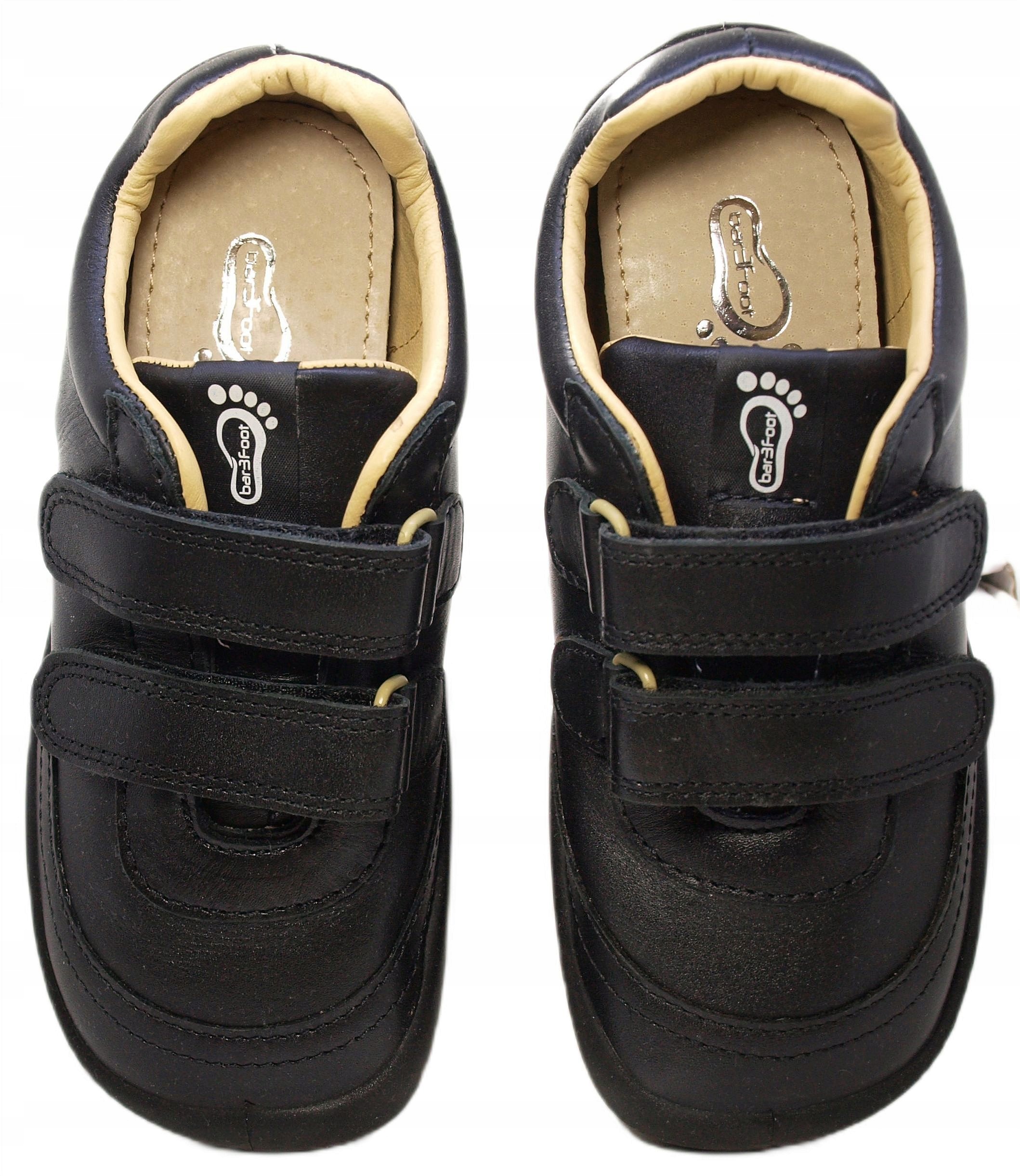 Barefoot buty chłopięce czarne skóra nat. 3BE26/99 Slim 3F r. 30- 19,5cm