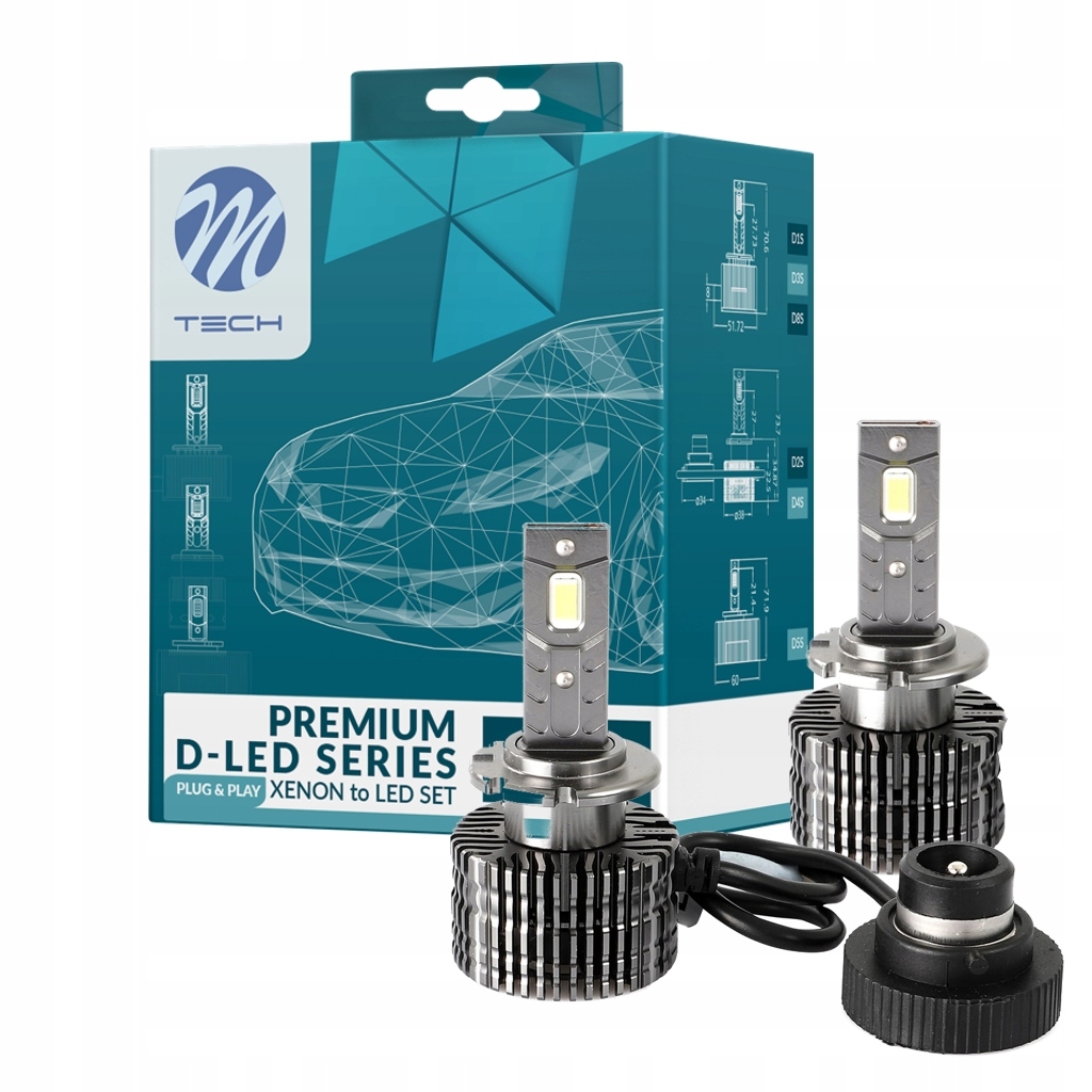 

Retrofit D2S Led Plug&Play 2szt. 6000K 8400lm