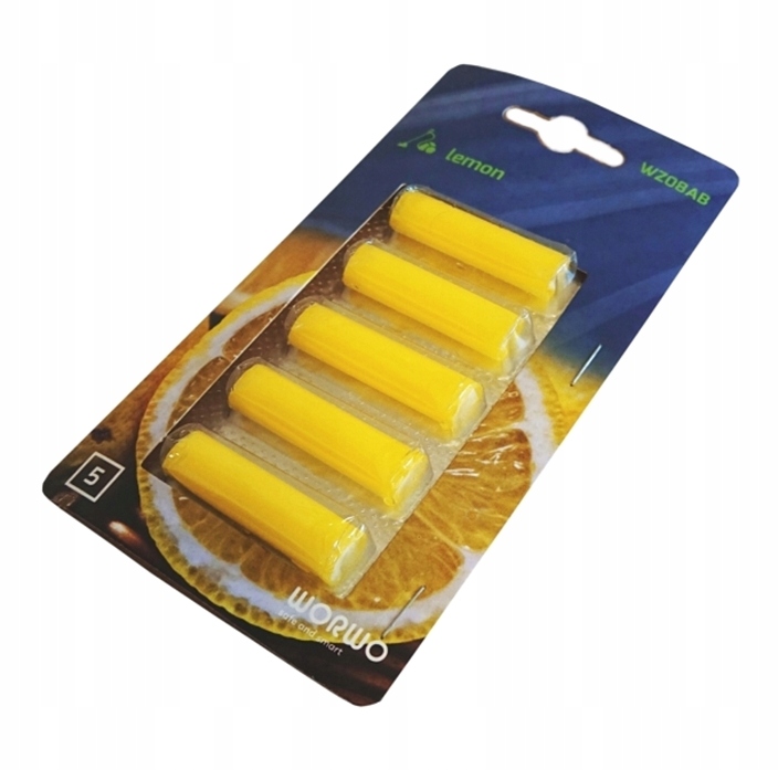 Cytrynowy zapach do odkurzacza pałeczki 5 szt. Marka Worwo