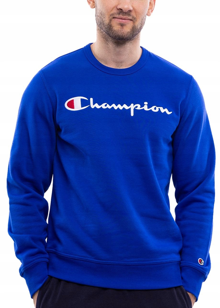 Champion pánská mikina s pohodlným teplým svetrem a logem bavlny vel. M