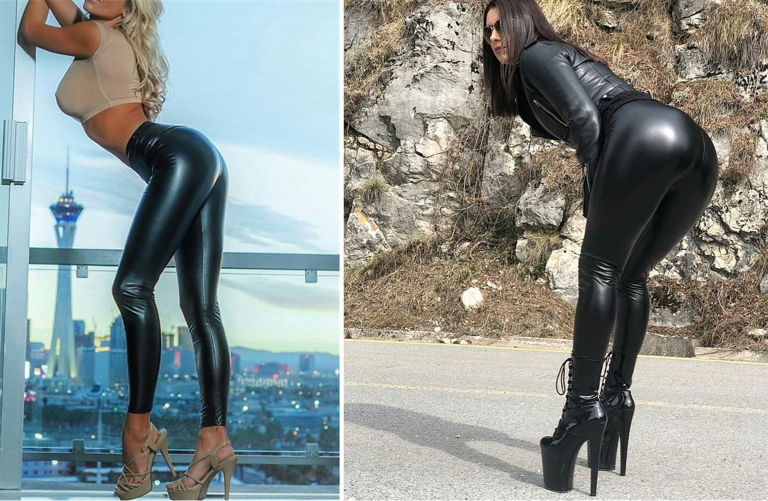 OCIEPLANE LEGINSY SKÓRA LATEX GETRY SPODNIE LATEKS