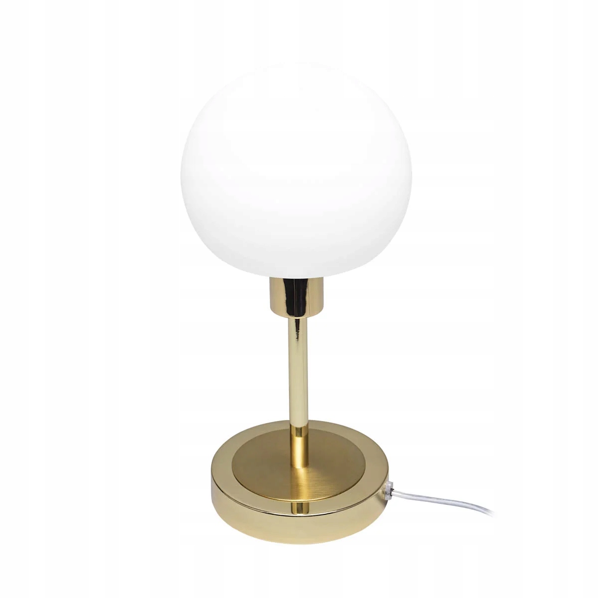 Stolová lampa Italux Cave Led 4.8W zlatá, biela, sklenená guľa 3000K