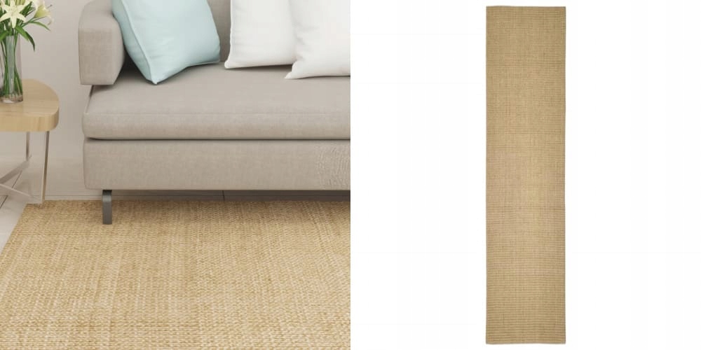 Sisalový kobereček na škrábání 80 x 350 cm