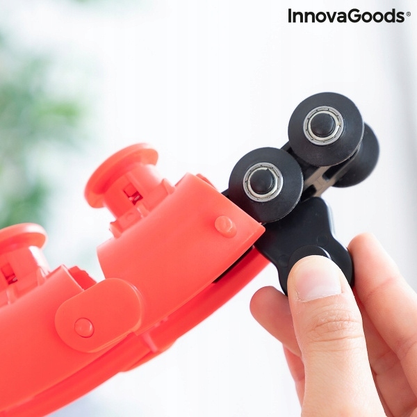 Regulowany HULA HOP z wypustkami z obciążeniem Średnica 33 cm