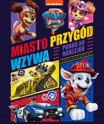 KSIĄŻECZKA PSI PATROL MIASTO PEŁNE PRZYGÓD