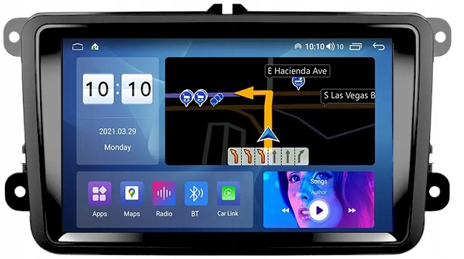 Gps Rádio Android Vw Golf 5 6 Touran 2 Gb 32 Gb Sim