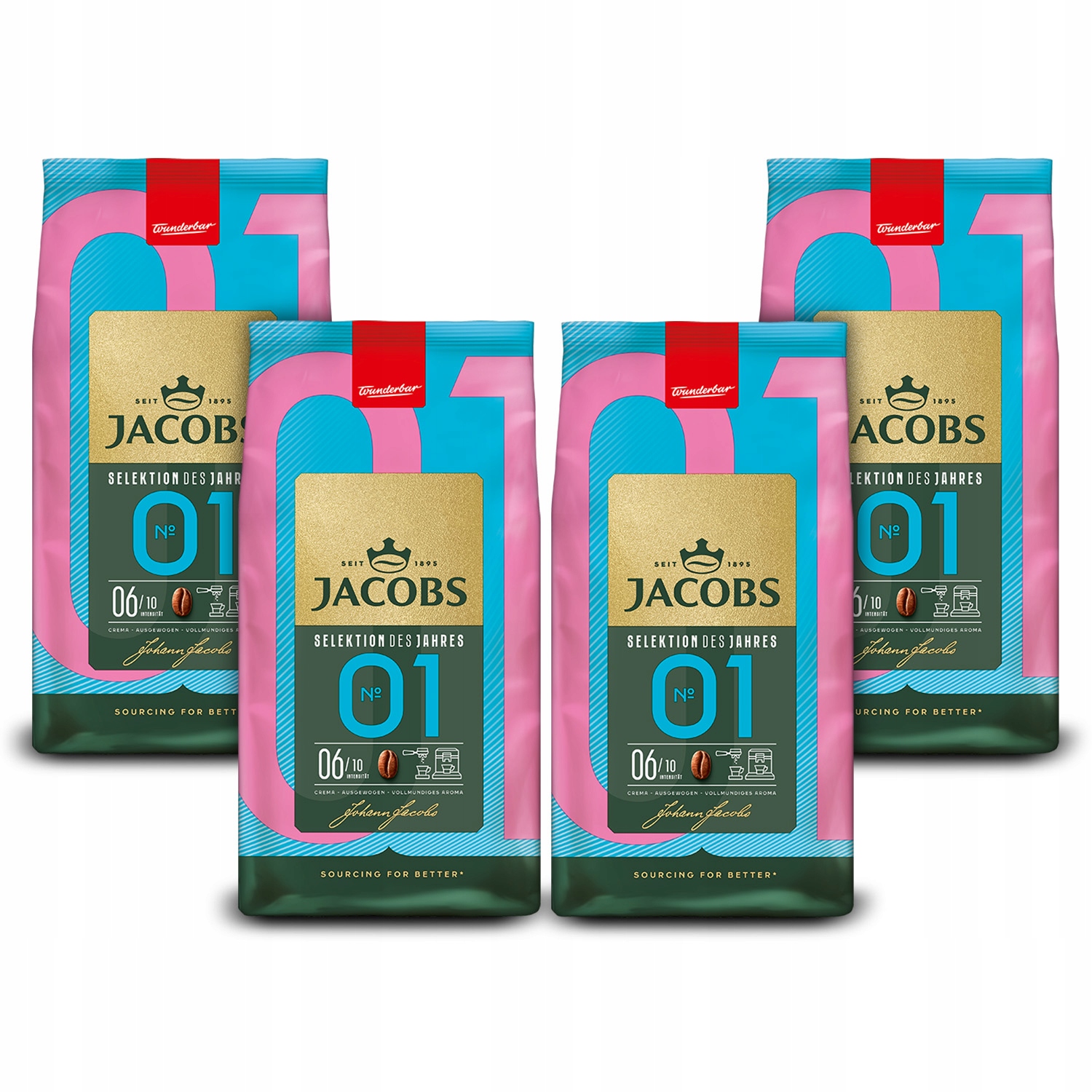 Kawa ziarnista Jacobs Selection Of The Year No. 1 4x 1kg