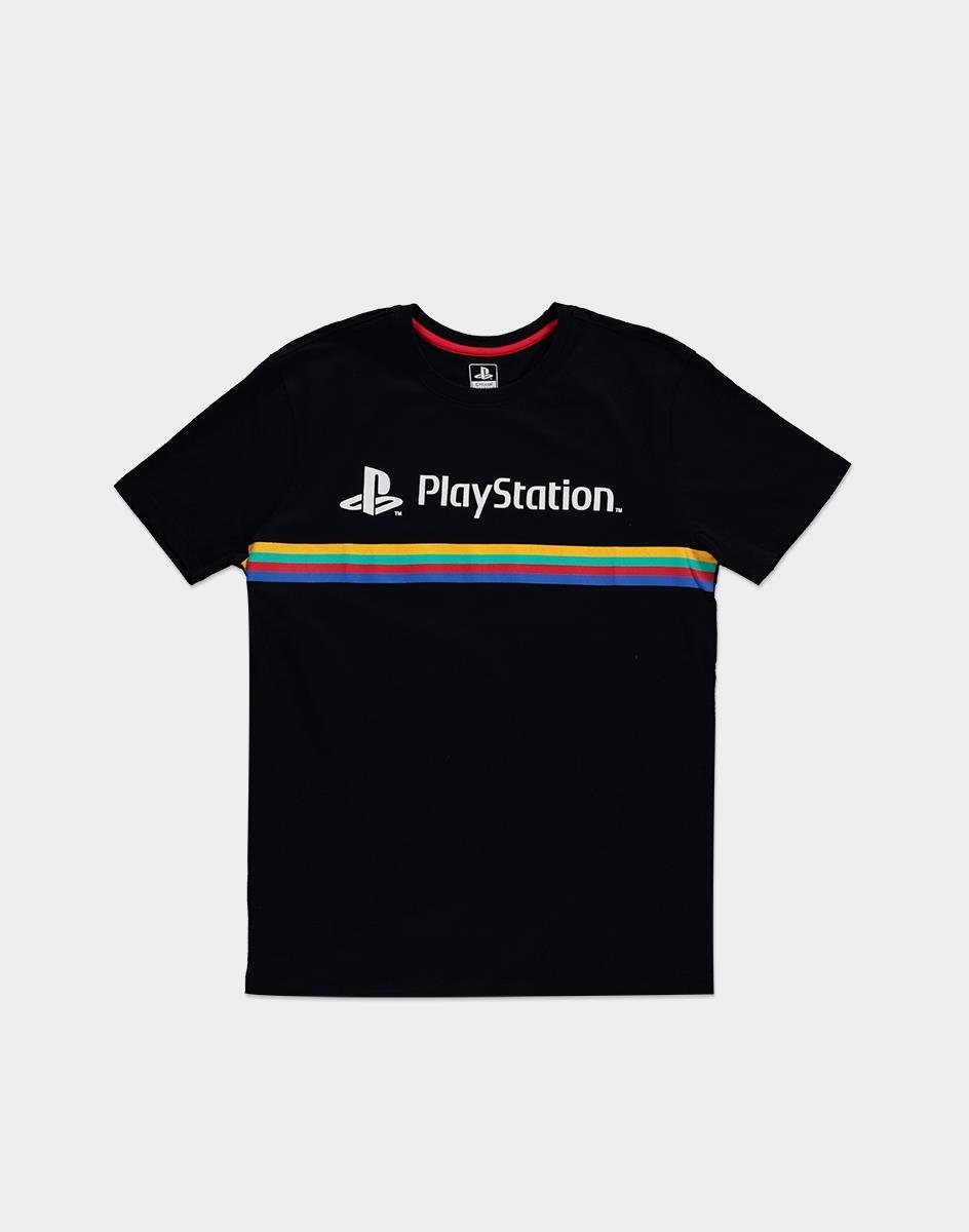 koszulka Playstation Color Stripe Logo [M]